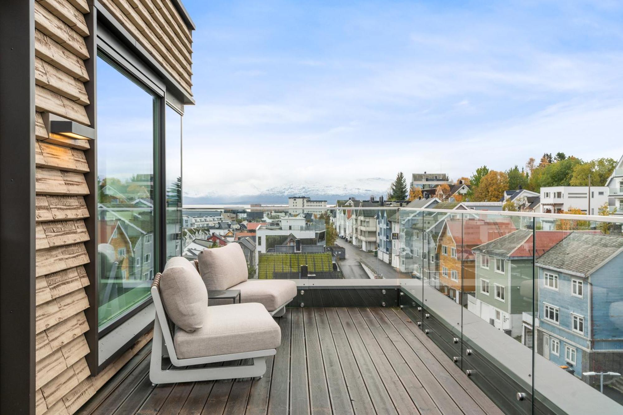 Luxury Apartment Downtown Tromso With 2 Bedrooms And 2 Bathrooms And Parking Esterno foto